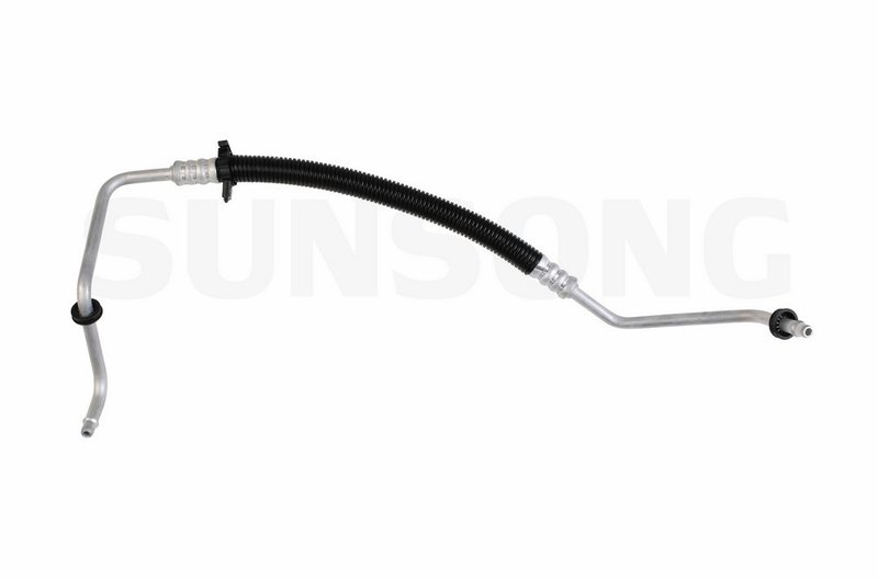Sunsong 5801018 Automatic Transmission Oil Cooler Hose Assembly - Auxiliary Cooler to Radiator (Lower)