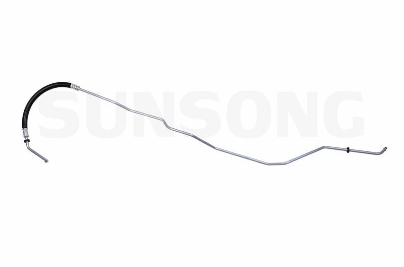 Sunsong 5801019 Automatic Transmission Oil Cooler Hose Assembly - Inlet From Radiator (Lower) To Transmission (Front)