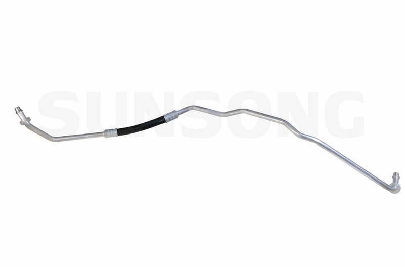 Sunsong 5801021 Automatic Transmission Oil Cooler Hose Assembly - Transmission to Radiator (Upper)