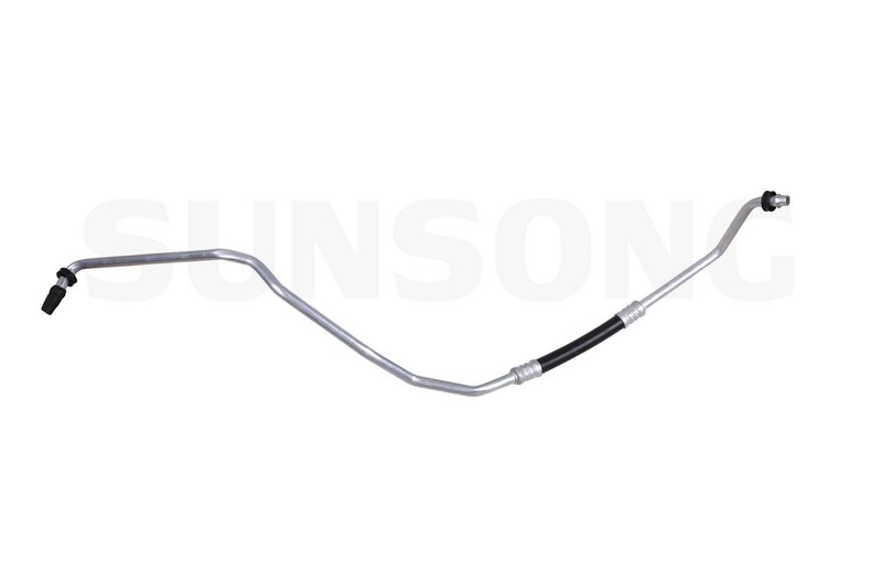 Sunsong 5801022 Automatic Transmission Oil Cooler Hose Assembly - Transmission to Radiator (Upper)