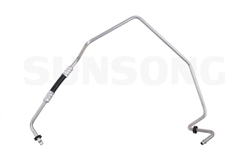 Sunsong 5801048 Automatic Transmission Oil Cooler Hose Assembly - Auxiliary Cooler To Radiator (Upper)