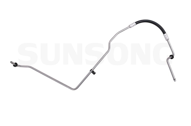 Sunsong 5801057 Automatic Transmission Oil Cooler Hose Assembly - Transmission to Radiator (Upper)