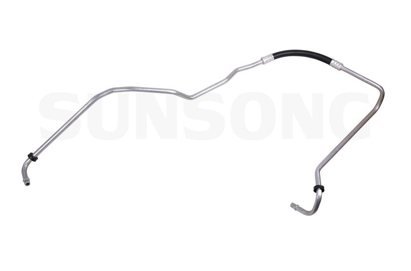 Sunsong 5801061 Automatic Transmission Oil Cooler Hose Assembly - Auxiliary Cooler (Passenger Side) to Transmission