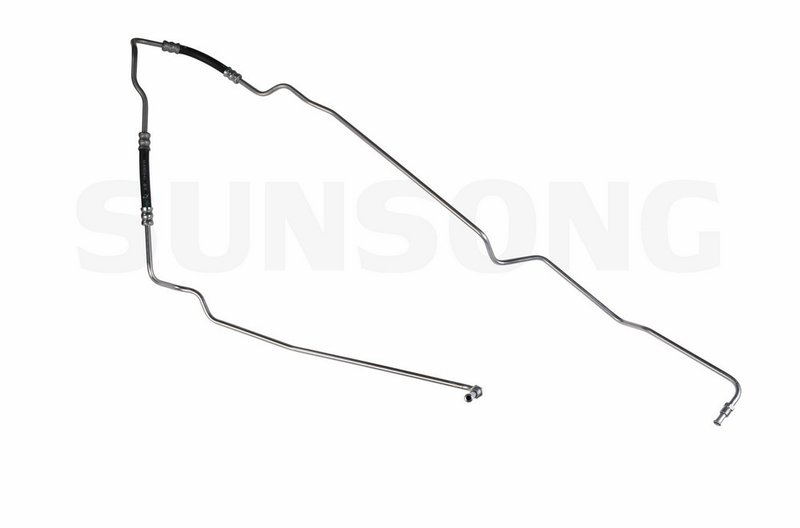 Sunsong 5801062 Automatic Transmission Oil Cooler Hose Assembly - Outlet From Radiator (Upper)