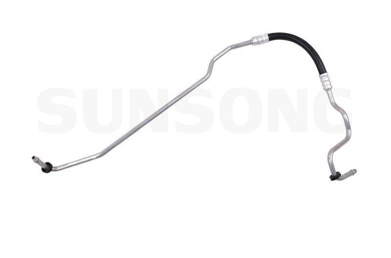 Sunsong 5801074 Automatic Transmission Oil Cooler Hose Assembly - Radiator Oil Cooler Inlet (Lower)