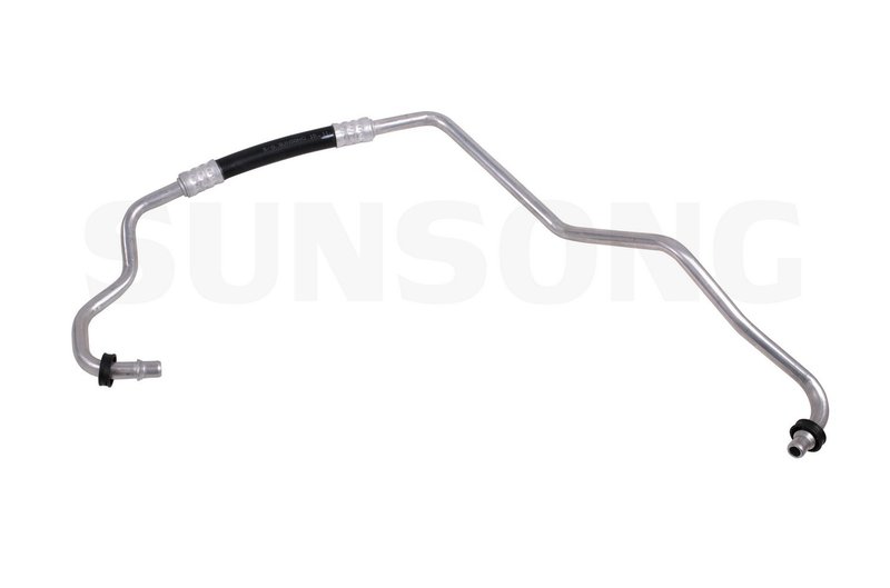 Sunsong 5801080 Automatic Transmission Oil Cooler Hose Assembly - Auxiliary Cooler To Radiator (Upper)