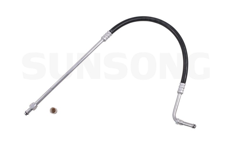 Sunsong 5801098 Engine Oil Cooler Hose Assembly - Outlet (Upper)