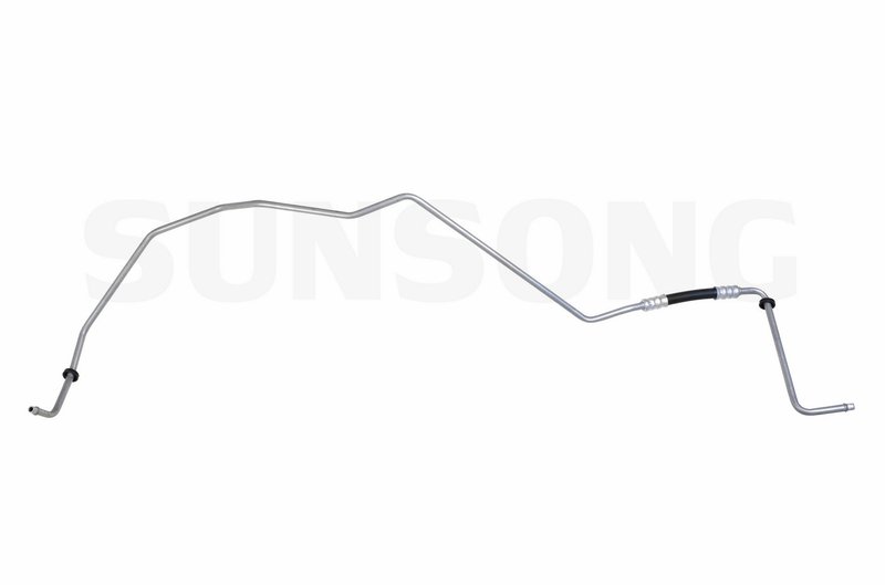 Sunsong 5801120 Automatic Transmission Oil Cooler Hose Assembly - Radiator to Transmission (Upper)