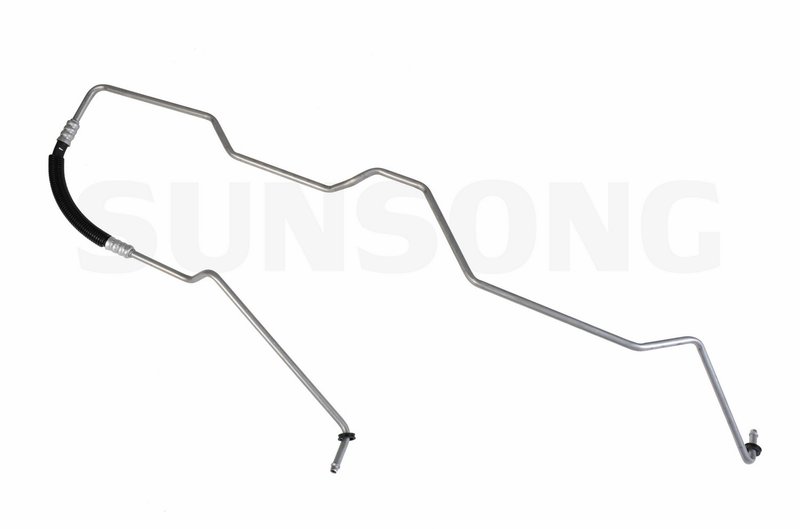 Sunsong 5801137 Automatic Transmission Oil Cooler Hose Assembly - Transmission to Radiator (Upper)