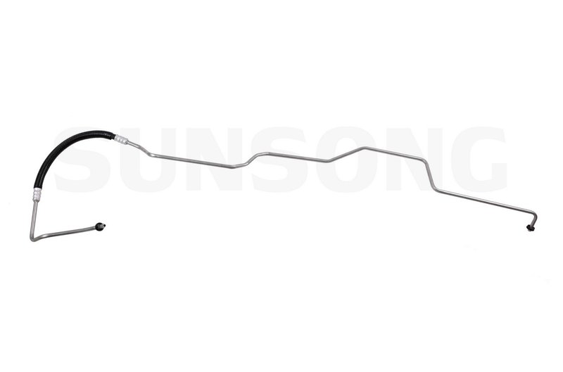 Sunsong 5801163 Automatic Transmission Oil Cooler Hose Assembly - Auxiliary Cooler (Driver Side) to Transmission