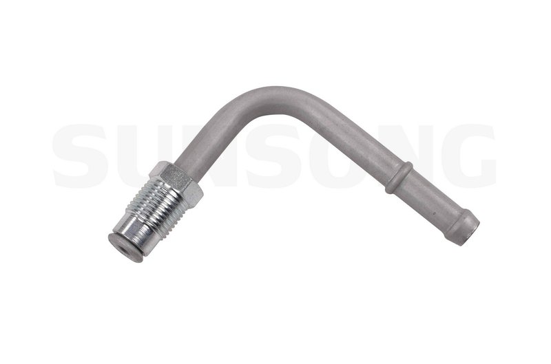Sunsong 5801190 Automatic Transmission Oil Cooler Hose Assembly - Auxiliary Cooler Inlet Tube Fitting (Passenger Side)