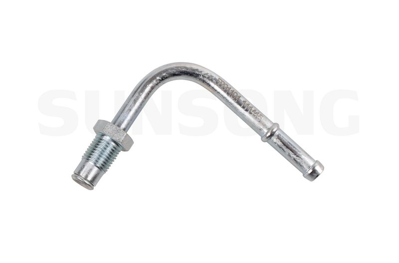 Sunsong 5801191 Automatic Transmission Oil Cooler Hose Assembly - Auxiliary Cooler Inlet Tube Fitting (Passenger Side)