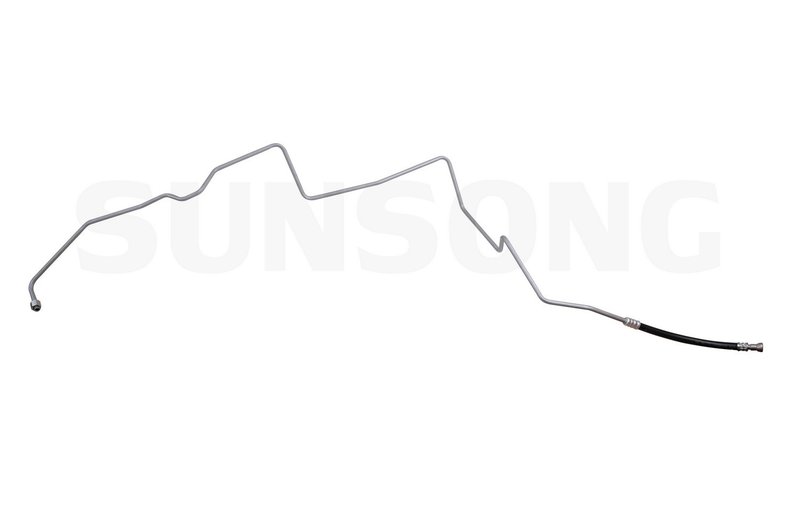 Sunsong 5801201 Automatic Transmission Oil Cooler Hose Assembly - Auxiliary Cooler Outlet (Lower)