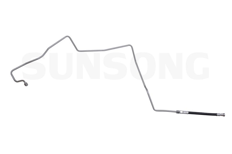 Sunsong 5801202 Automatic Transmission Oil Cooler Hose Assembly - Auxiliary Cooler Inlet (Upper)