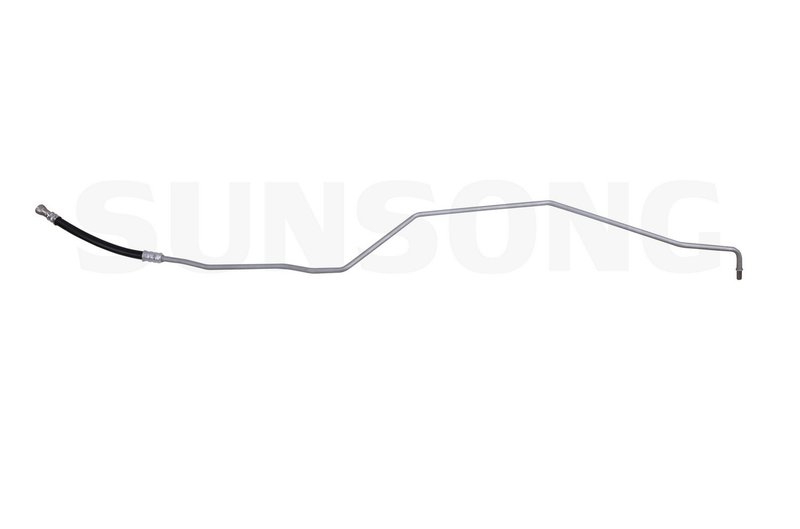 Sunsong 5801221 Automatic Transmission Oil Cooler Hose Assembly - Oil Cooler Outlet Tube To Transmission (Rear)
