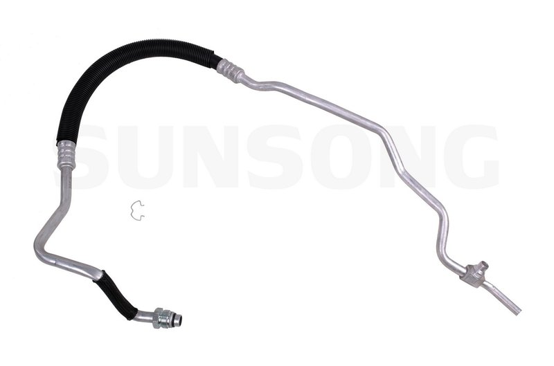 Sunsong 5801251 Engine Oil Cooler Hose Assembly - Inlet (Driver Side)