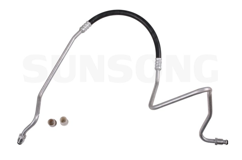 Sunsong 5801259 Engine Oil Cooler Hose Assembly - Inlet (Upper)