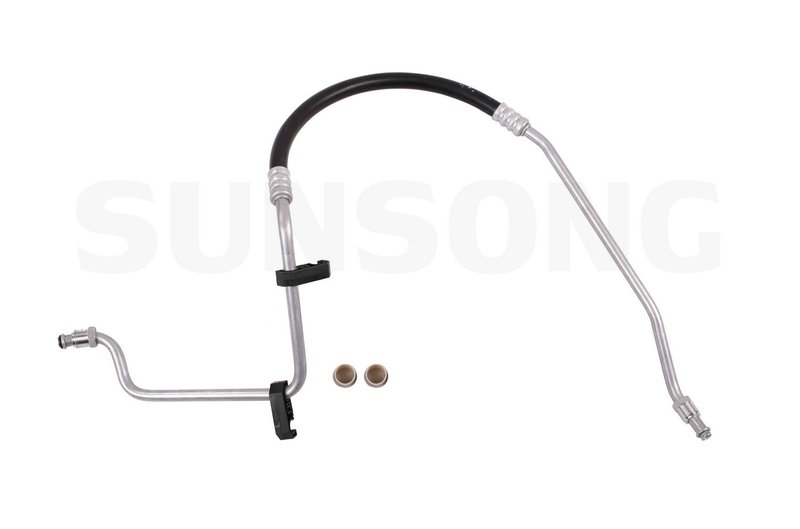 Sunsong 5801263 Engine Oil Cooler Hose Assembly - Outlet (Lower)