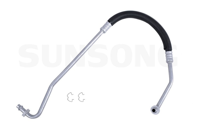 Sunsong 5801273 Engine Oil Cooler Hose Assembly - Outlet (Lower)