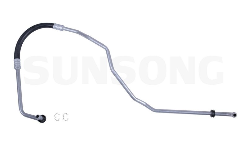 Sunsong 5801281 Automatic Transmission Oil Cooler Hose Assembly - Outlet From Radiator (Lower)