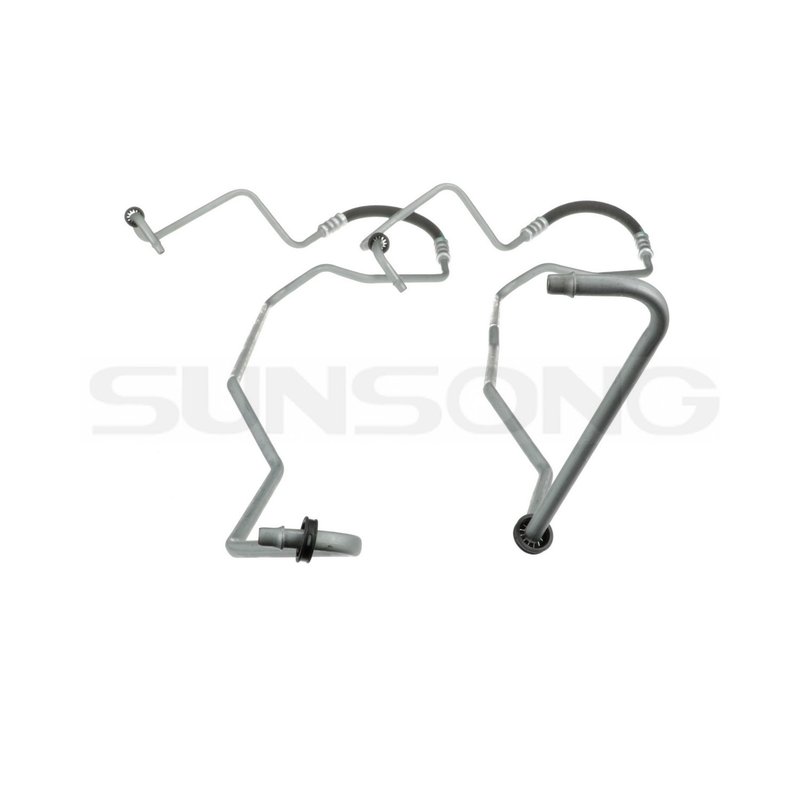Sunsong 5801320 Automatic Transmission Oil Cooler Hose Assembly - Transmission to Radiator (Upper)