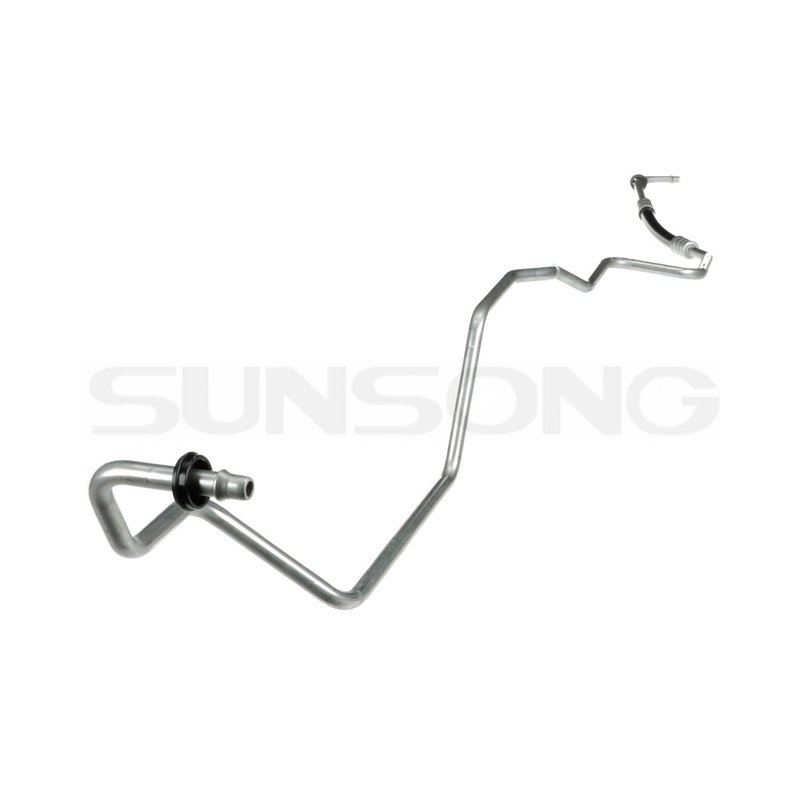 Sunsong 5801408 Automatic Transmission Oil Cooler Hose Assembly - Transmission to Radiator (Upper)