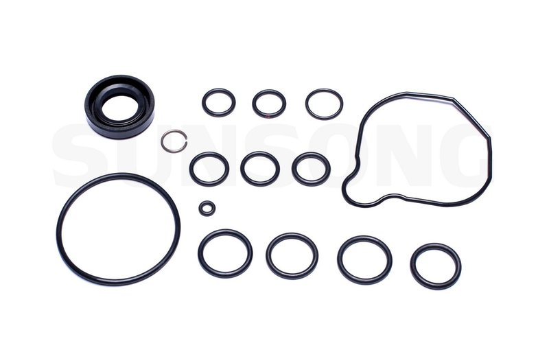 Sunsong 8401302 Power Steering Pump Seal Kit - Front