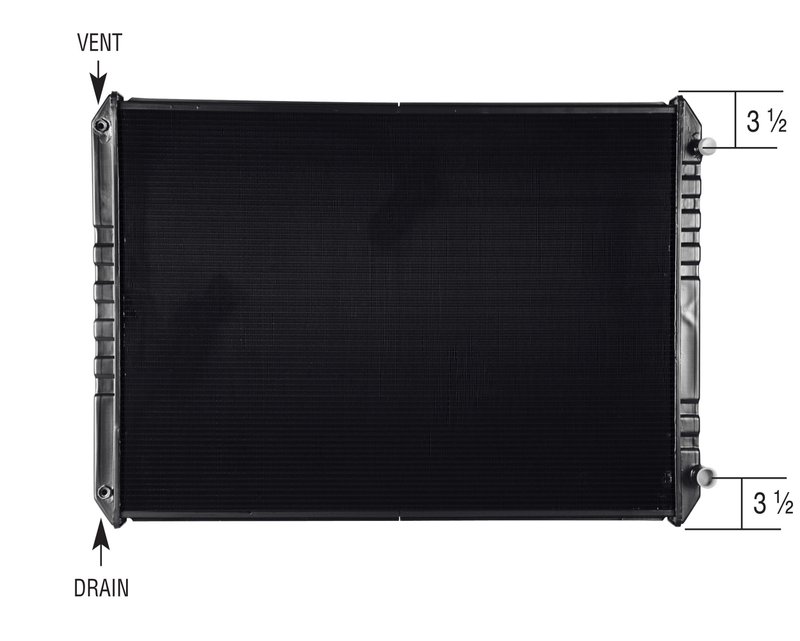 Spectra 2001-1502 Radiator