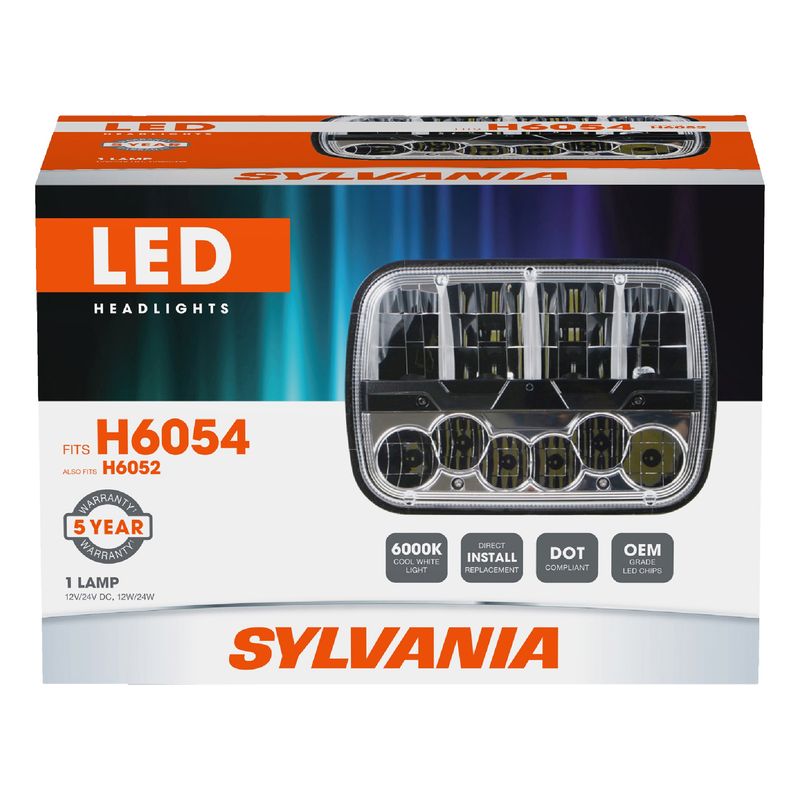 Sylvania H6054SL.BX Headlight Bulb - High Beam and Low Beam or Low Beam