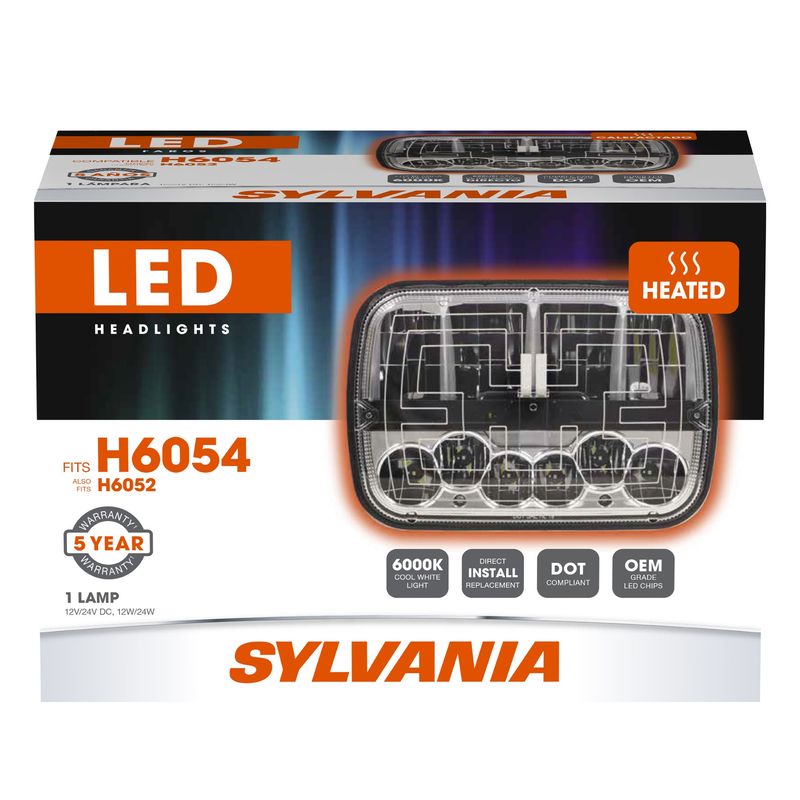 Sylvania H6054SLHT.BX Headlight Bulb - High Beam and Low Beam