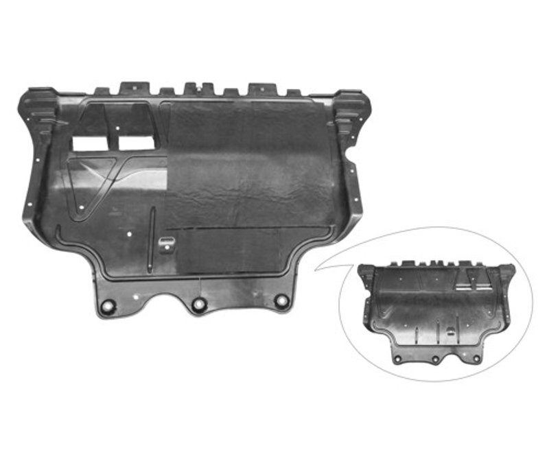 TechPro AU1228128C Engine Cover - Front Lower