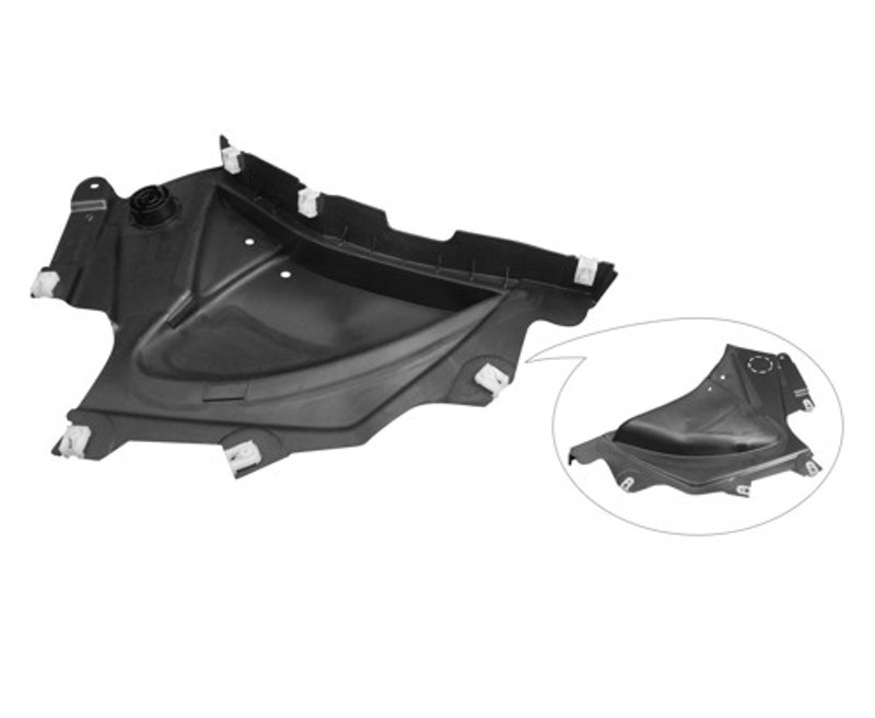 TechPro BM1250137 Fender Splash Shield - Front Left