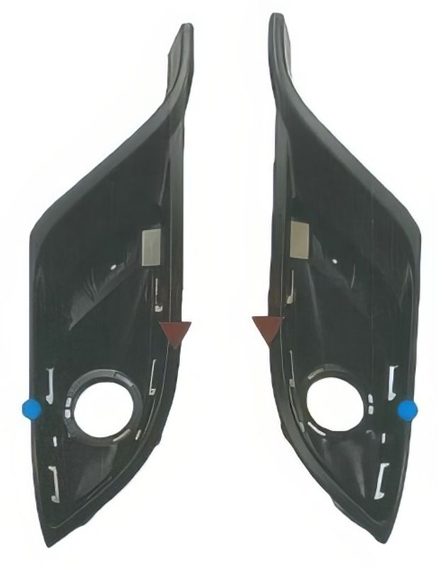 TechPro CH1039164C Bumper Insert - Front Right