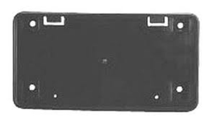 TechPro CH1068105 License Plate Bracket - Front