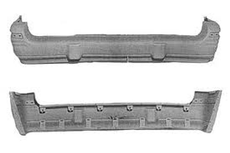 TechPro CH1100156 Bumper Cover - Rear