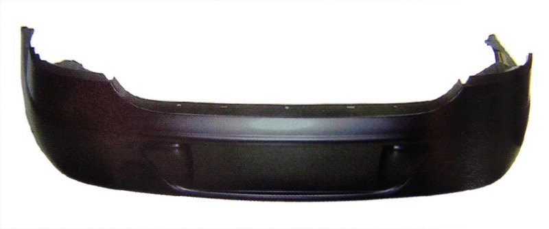 TechPro CH1100190P Bumper Cover - Rear