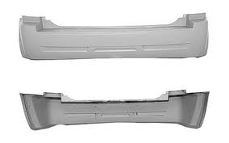 TechPro CH1100865C Bumper Cover - Rear