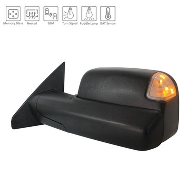 TechPro CH1320529 Door Mirror Set - Left