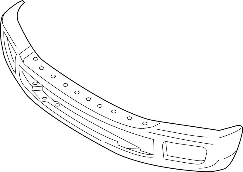 TechPro FO1003117 Bumper Assembly - Front