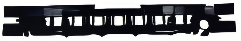 TechPro FO1070203 Bumper Impact Absorber - Front