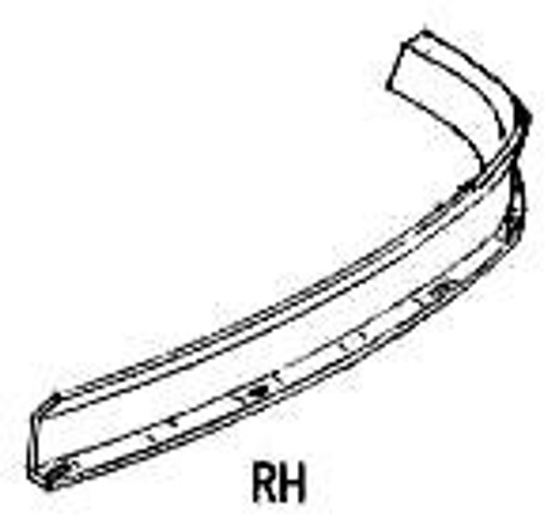 TechPro FO1089112 Bumper to Body Filler Panel - Front Right
