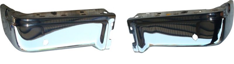 TechPro FO1102372 Bumper Face Bar - Rear