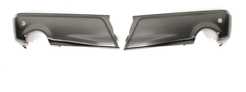 TechPro FO1102390 Bumper Face Bar - Rear