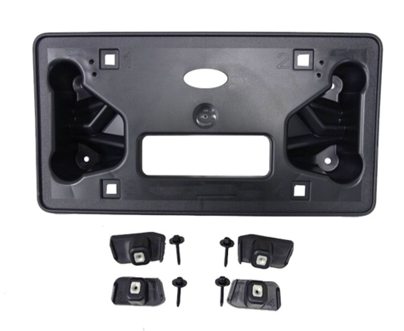 TechPro GM1068182 License Plate Bracket - Front