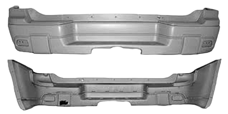 TechPro GM1100663 Bumper Cover - Rear