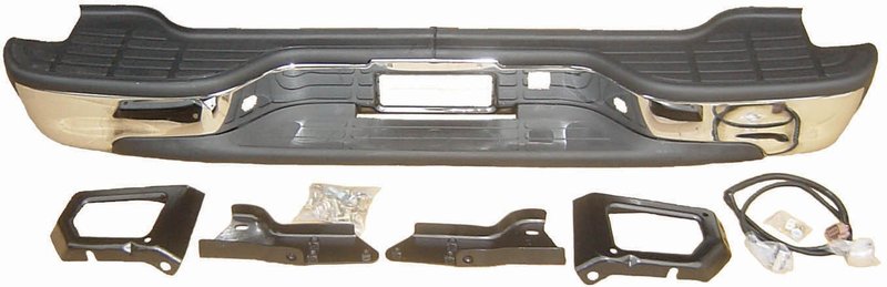 TechPro GM1103103 Bumper Assembly - Rear