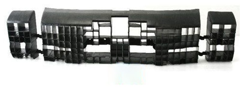 TechPro GM1170183 Bumper Impact Absorber - Rear