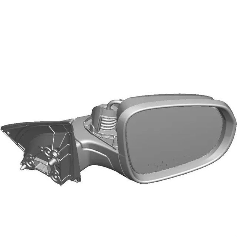 TechPro GM1321699 Door Mirror - Right