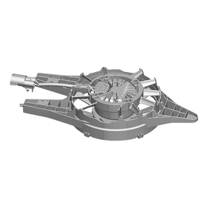 TechPro GM3115363 Engine Cooling Fan Assembly - Rear Right