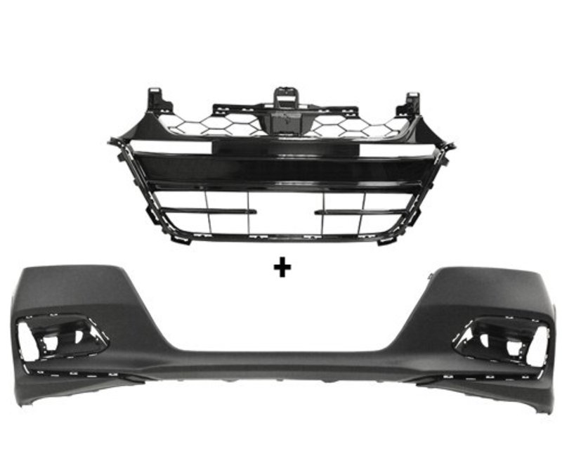 TechPro HO1000319 Bumper Cover - Front